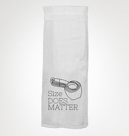 Twisted Wares SIZE DOES MATTER KITCHEN TOWEL