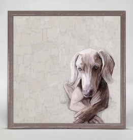 Oopsy Daisy / Green Box LONG DAY WEIMARANER WALL ART