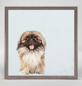 Oopsy Daisy / Green Box PEKINGESE WALL ART