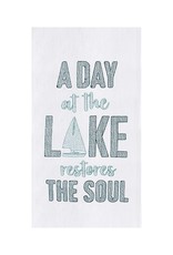 C and F Enterprises DAY AT THE LAKE KITCHEN TOWEL