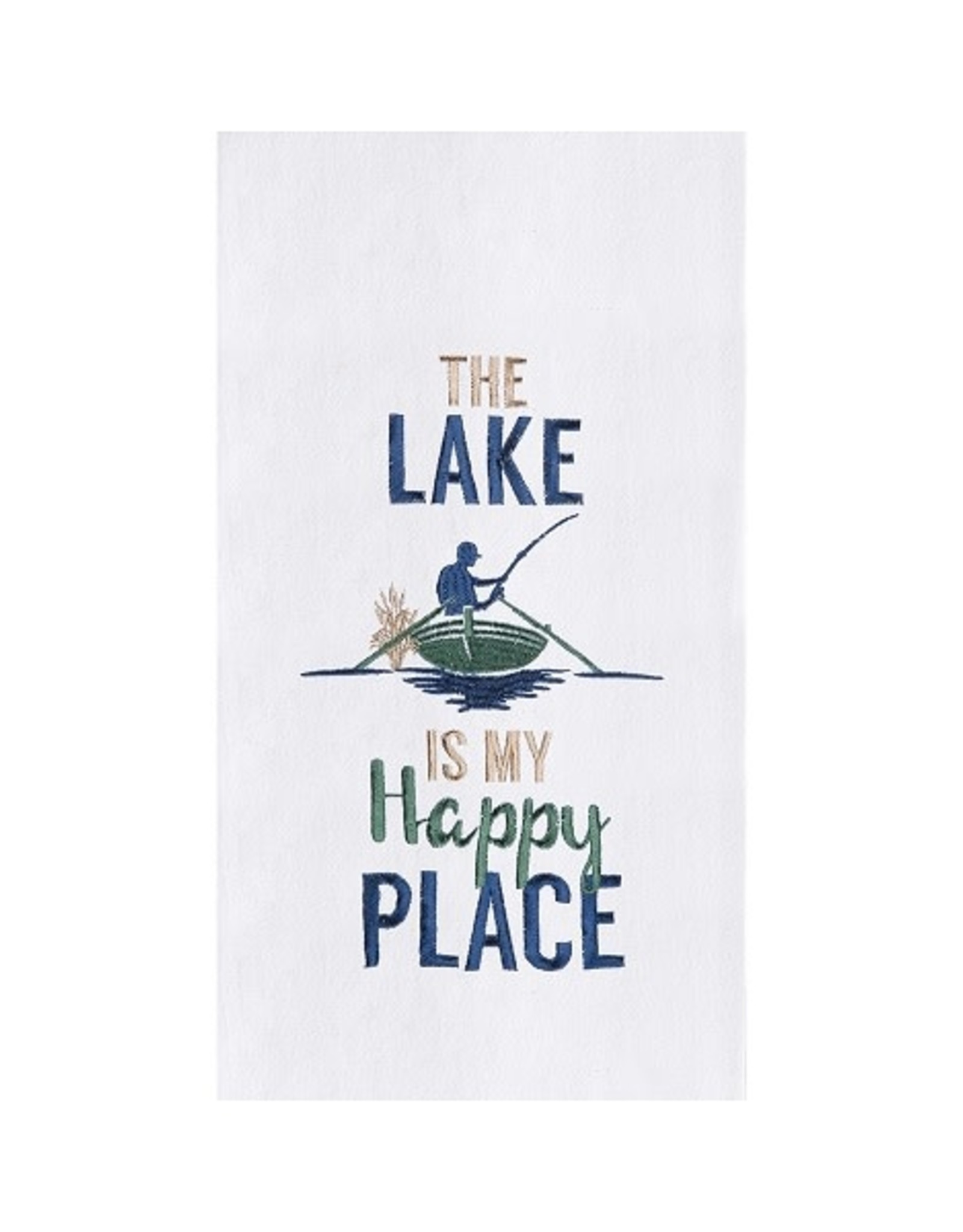 C and F Enterprises LAKE HAPPY PLACE KITCHEN TOWEL