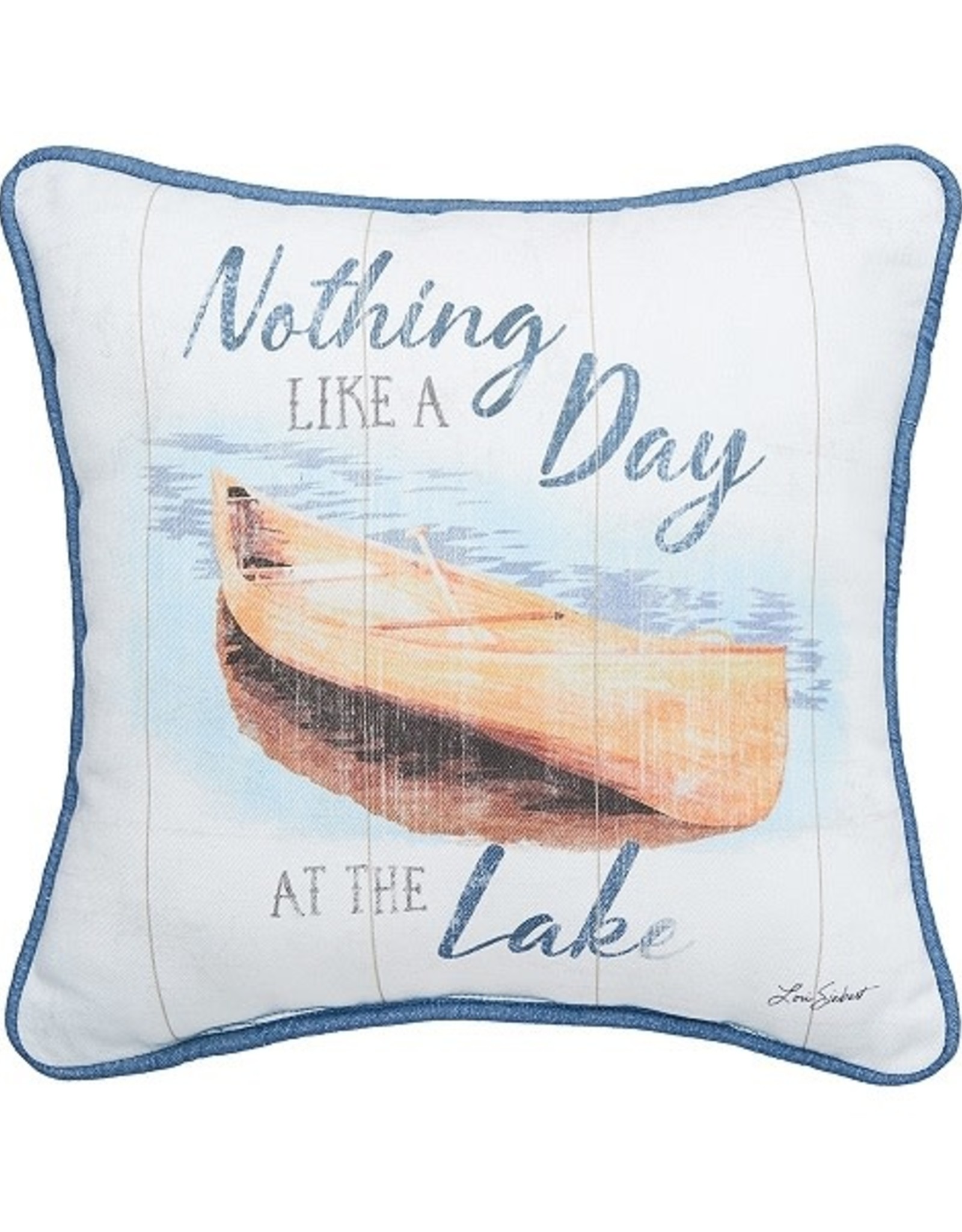 C and F Enterprises DAY AT THE LAKE PILLOW