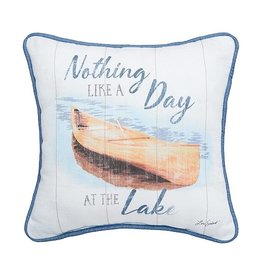 C and F Enterprises DAY AT THE LAKE PILLOW