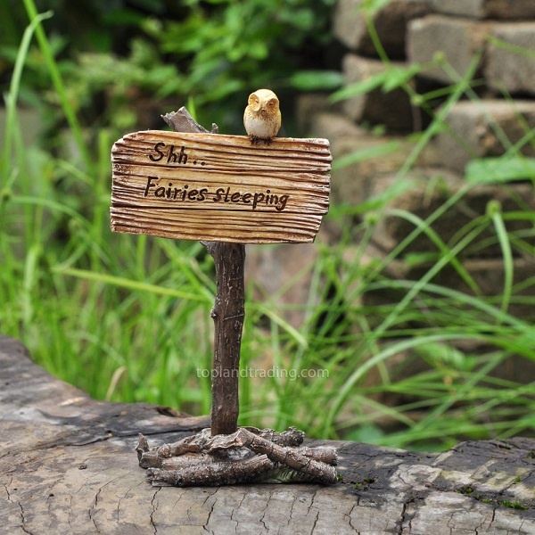 SHH.. FAIRIES SLEEPING SIGN - Schoolhouse Earth