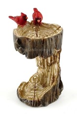 Top Land Trading CARDINAL ON MINI STUMP