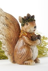 Delton/// SQUIRREL WITH PINECONE