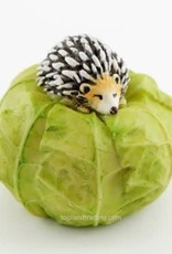 Top Land Trading MINI HEDGEHOG ON CABBAGE