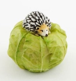 Top Land Trading MINI HEDGEHOG ON CABBAGE