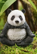 Top Land Trading CUTE YOGA PANDA MEDITATION LOTUS POSE