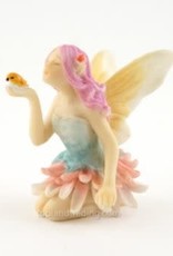 Top Land Trading MINI FLOWER FAIRY WITH BIRD