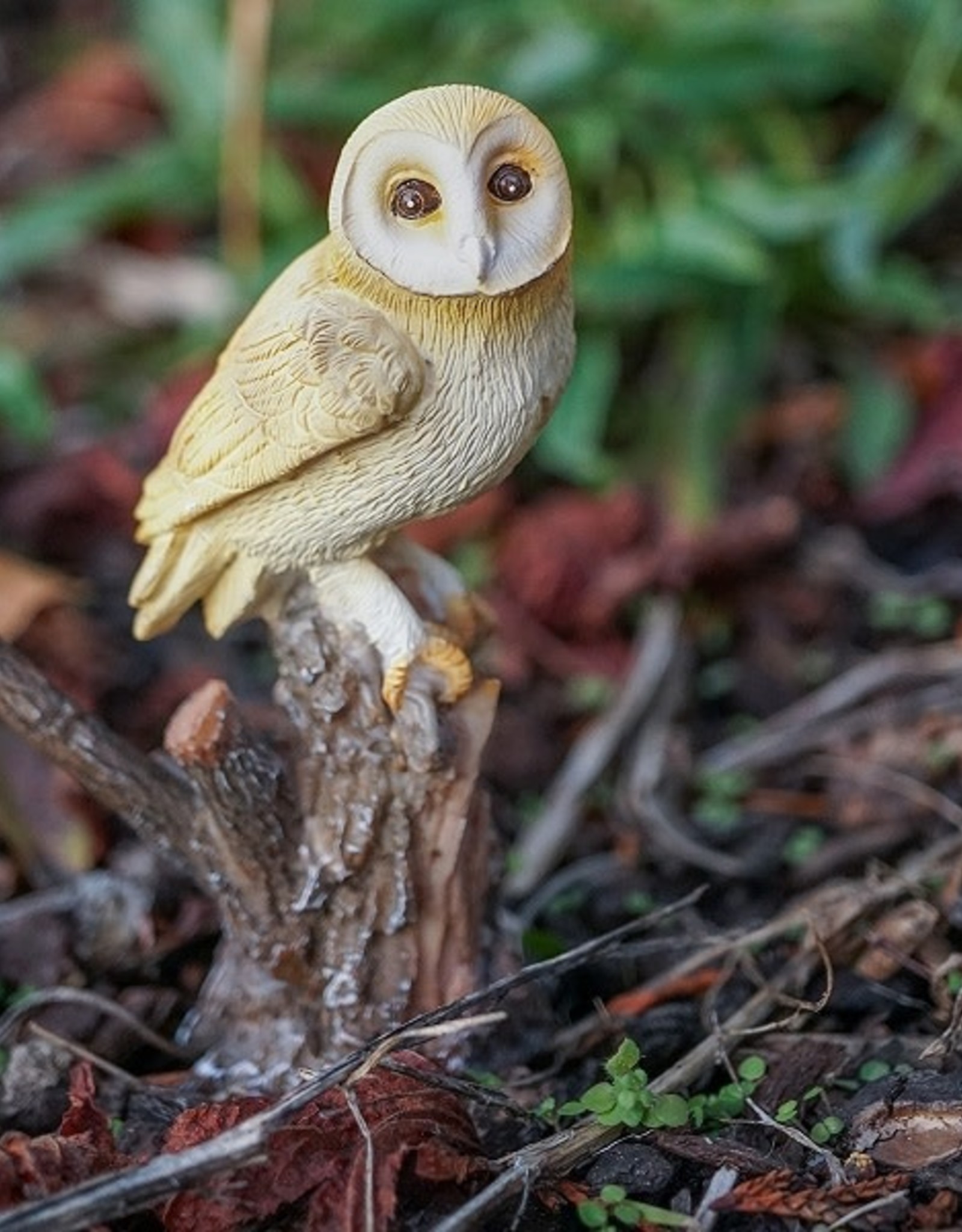 Top Land Trading OWL BARN ON TREE TRUNK