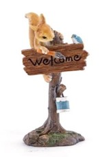 Top Land Trading SQUIRREL WELCOME SIGN