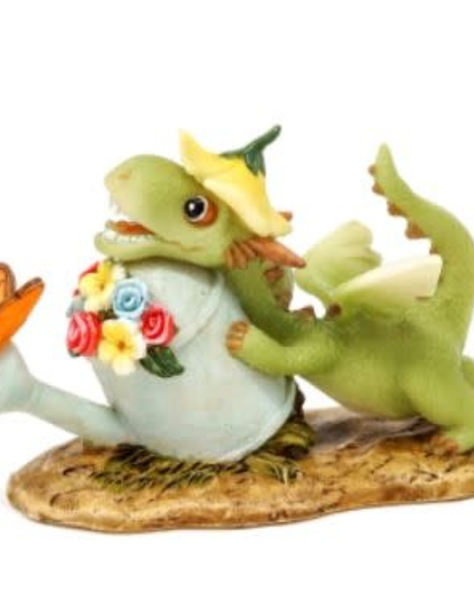 Top Land Trading GIRL DRAGON WITH WATERING CAN