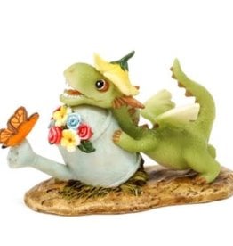 Top Land Trading GIRL DRAGON WITH WATERING CAN