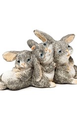 Top Land Trading BUNNY RABBITS CUDDLING