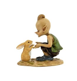 Top Land Trading PIXIE PLAYING WITH BUNNY