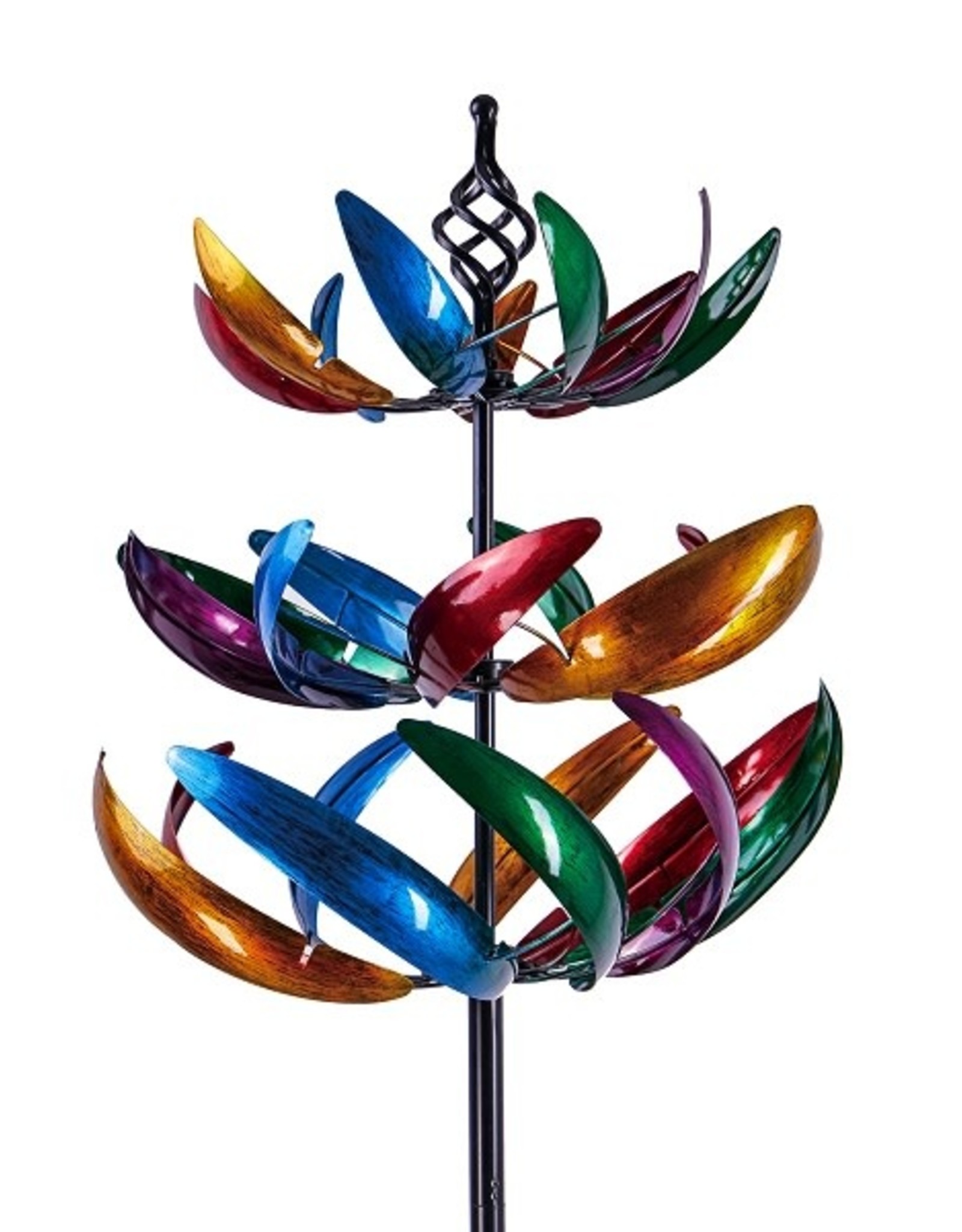 Evergreen COLORFUL THREE TIERED WIND SPINNER