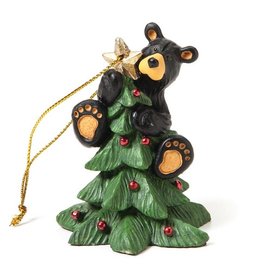 Demdaco TREE TOPPER BEAR ORNAMENT