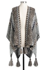 Demdaco ZIGZAG BOUCLE KIMONO