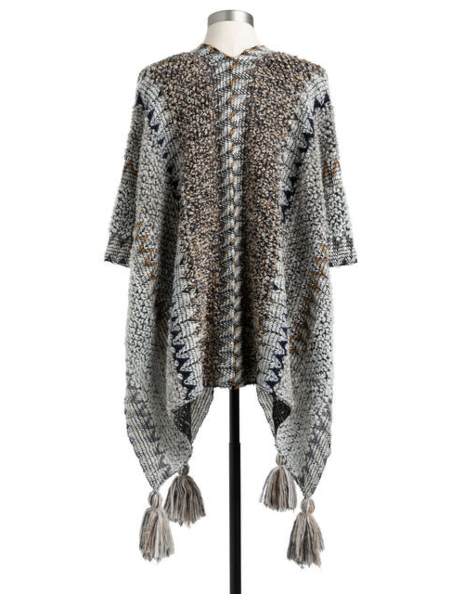 Demdaco ZIGZAG BOUCLE KIMONO