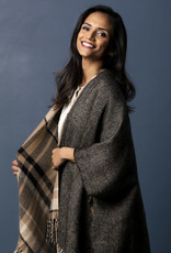 Demdaco REVERSIBLE PLAID KIMONO