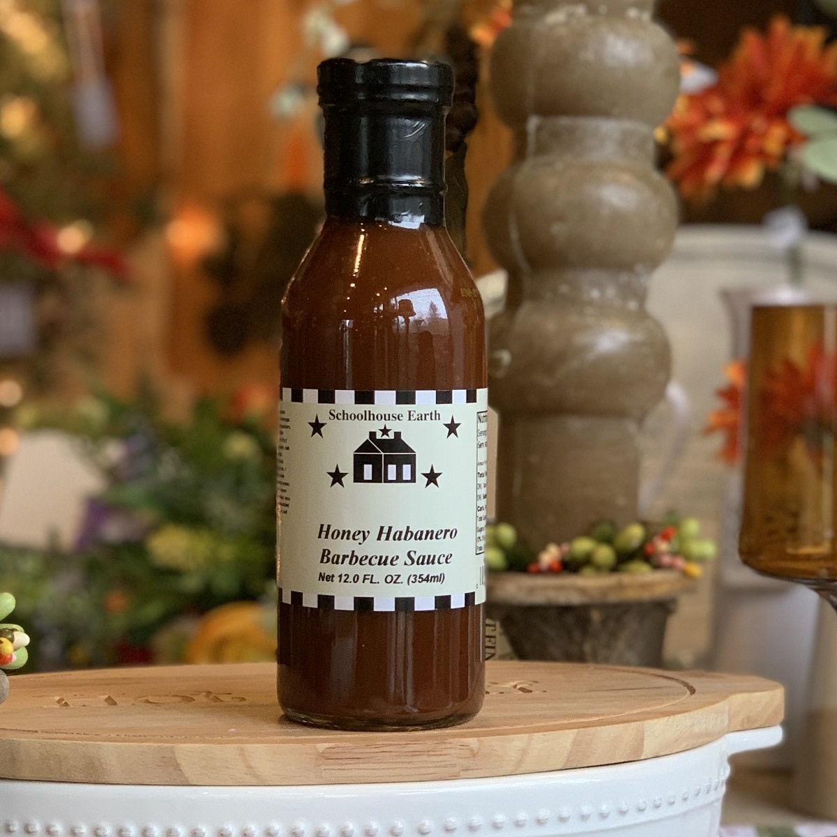 HONEY HABANERO BBQ SAUCE - sweet & hot - Schoolhouse Earth