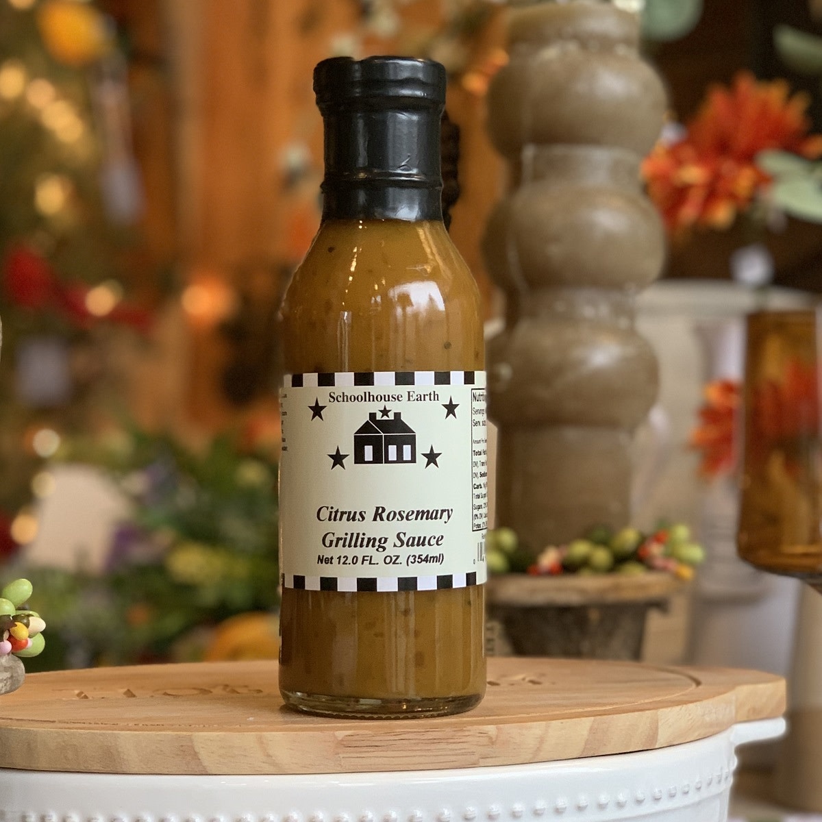CITRUS ROSEMARY GRILLING SAUCE aromatic & flavorful Schoolhouse Earth