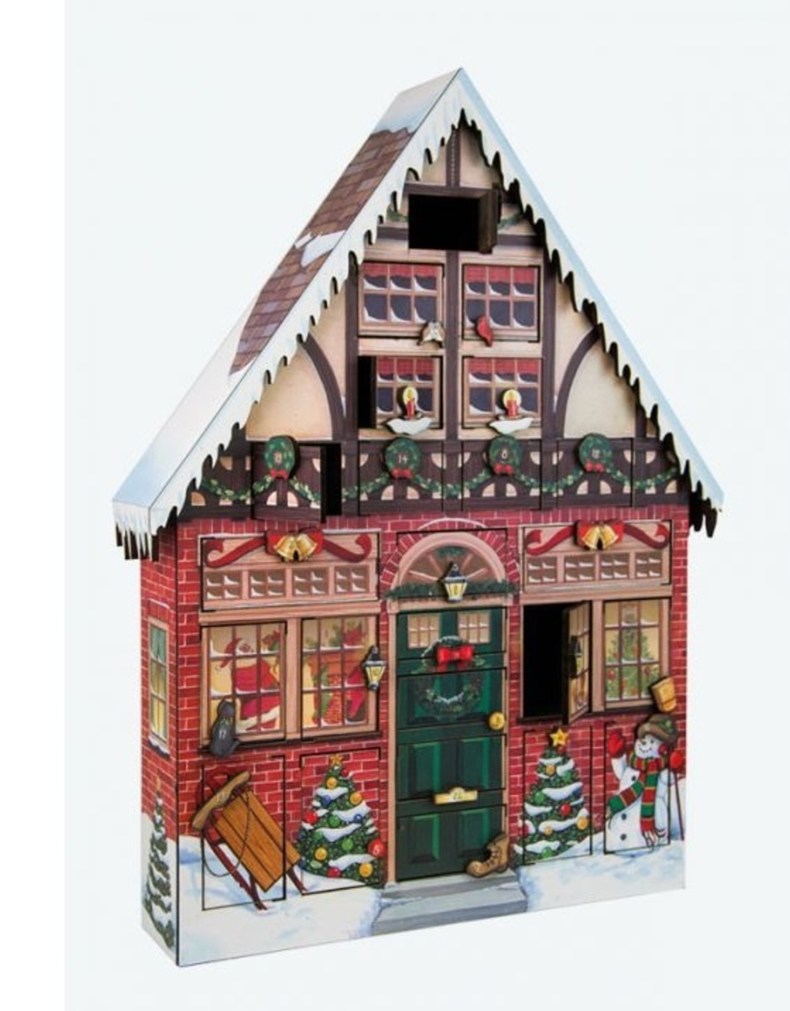 Byers Choice CHRISTMAS HOUSE ADVENT CALENDAR