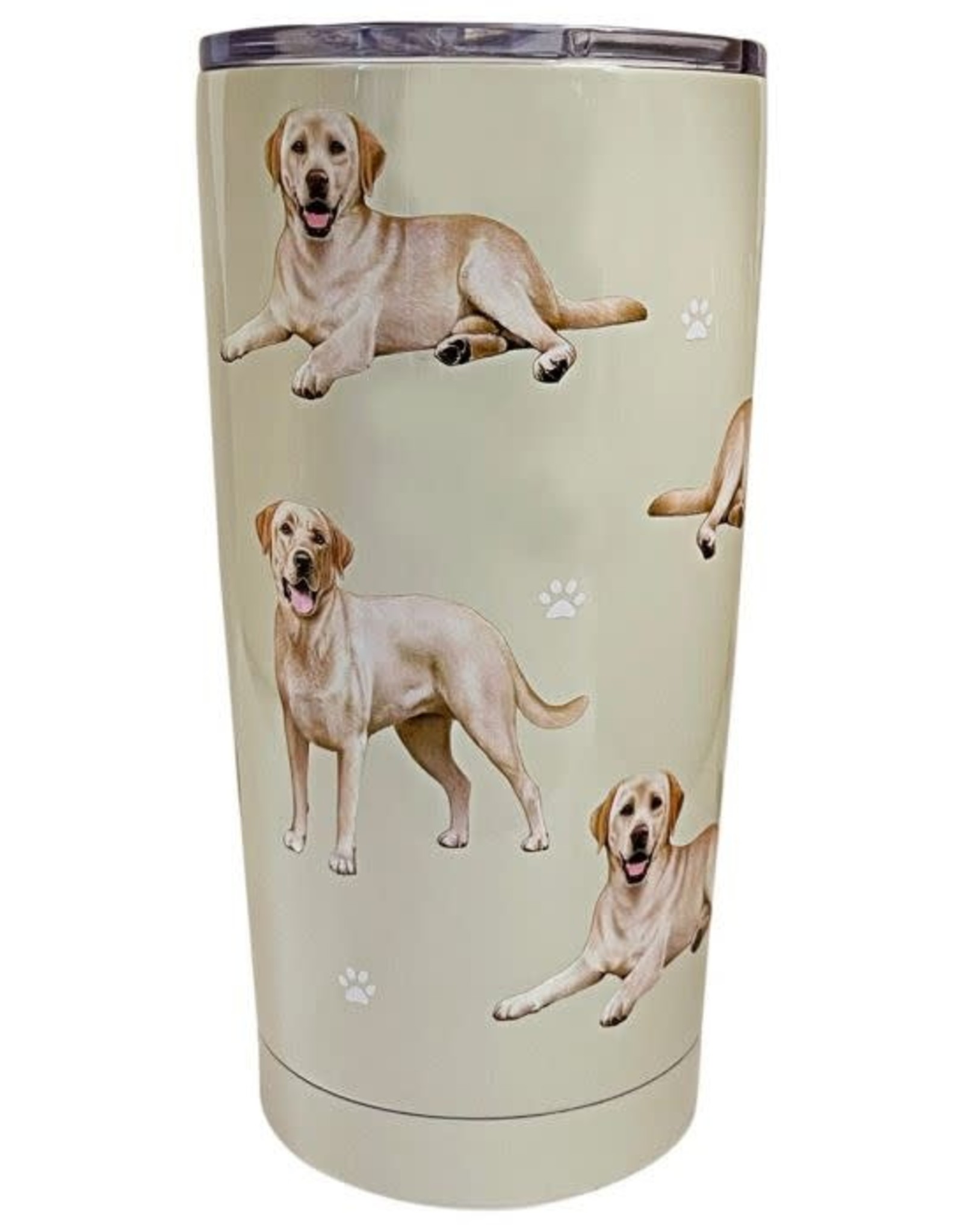 E and S SERENGETI DOG TUMBLERS - stainless steel