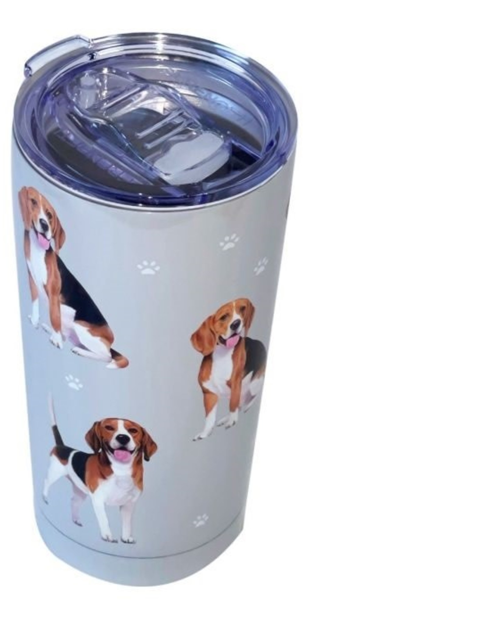 E and S SERENGETI DOG TUMBLERS - stainless steel