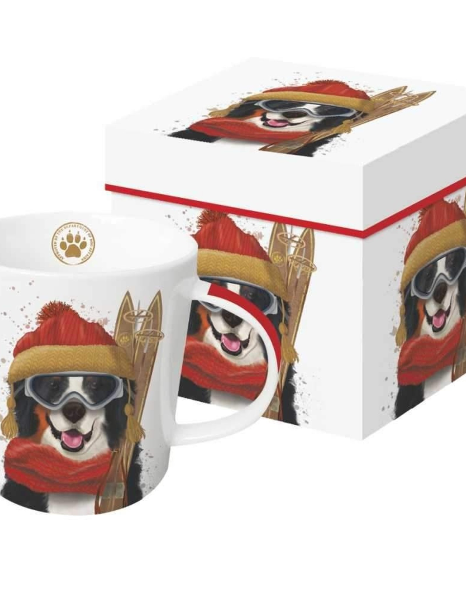 Paper Products Designs SKIING NOAH MUG IN A GIFT BOX