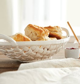 Demdaco CERAMIC BREAD BASKET SET - hostess gift