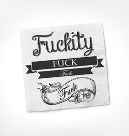 Twisted Wares F*CKITY COCKTAIL NAPKIN