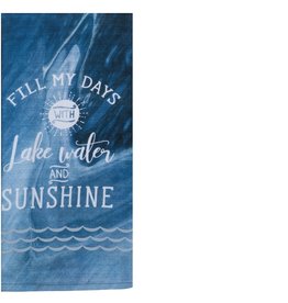 Kay Dee Design LAKE WATER TERRY TOWEL - dual purpose