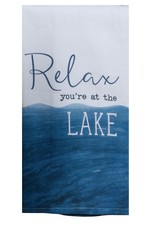 Kay Dee Design RELAX AT LAKE TERRY TOWEL - dual purpose