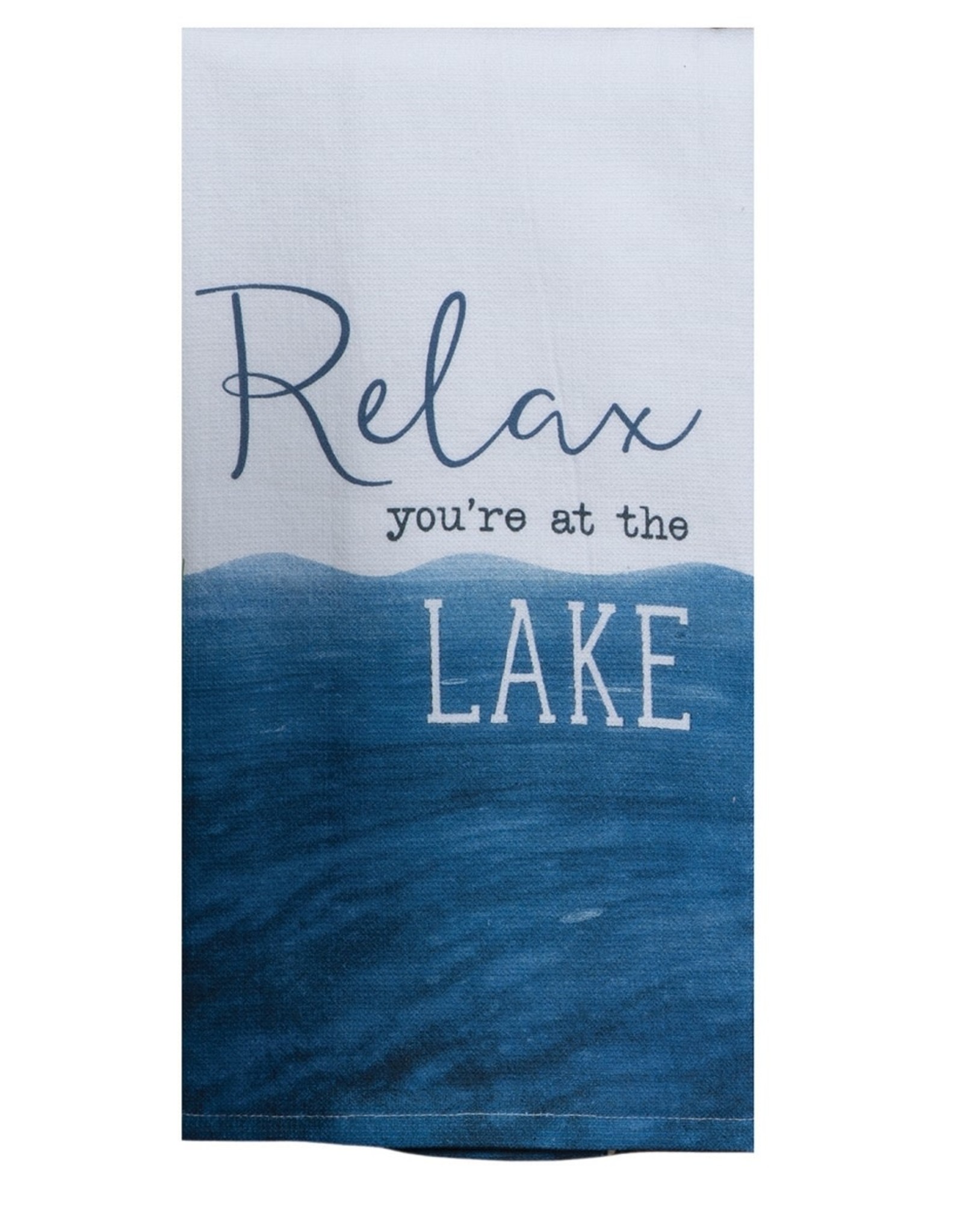 Kay Dee Design RELAX AT LAKE TERRY TOWEL - dual purpose