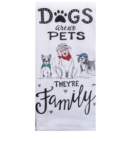 Kay Dee Design DOG FAMILY TERRY TOWEL - dual purpose