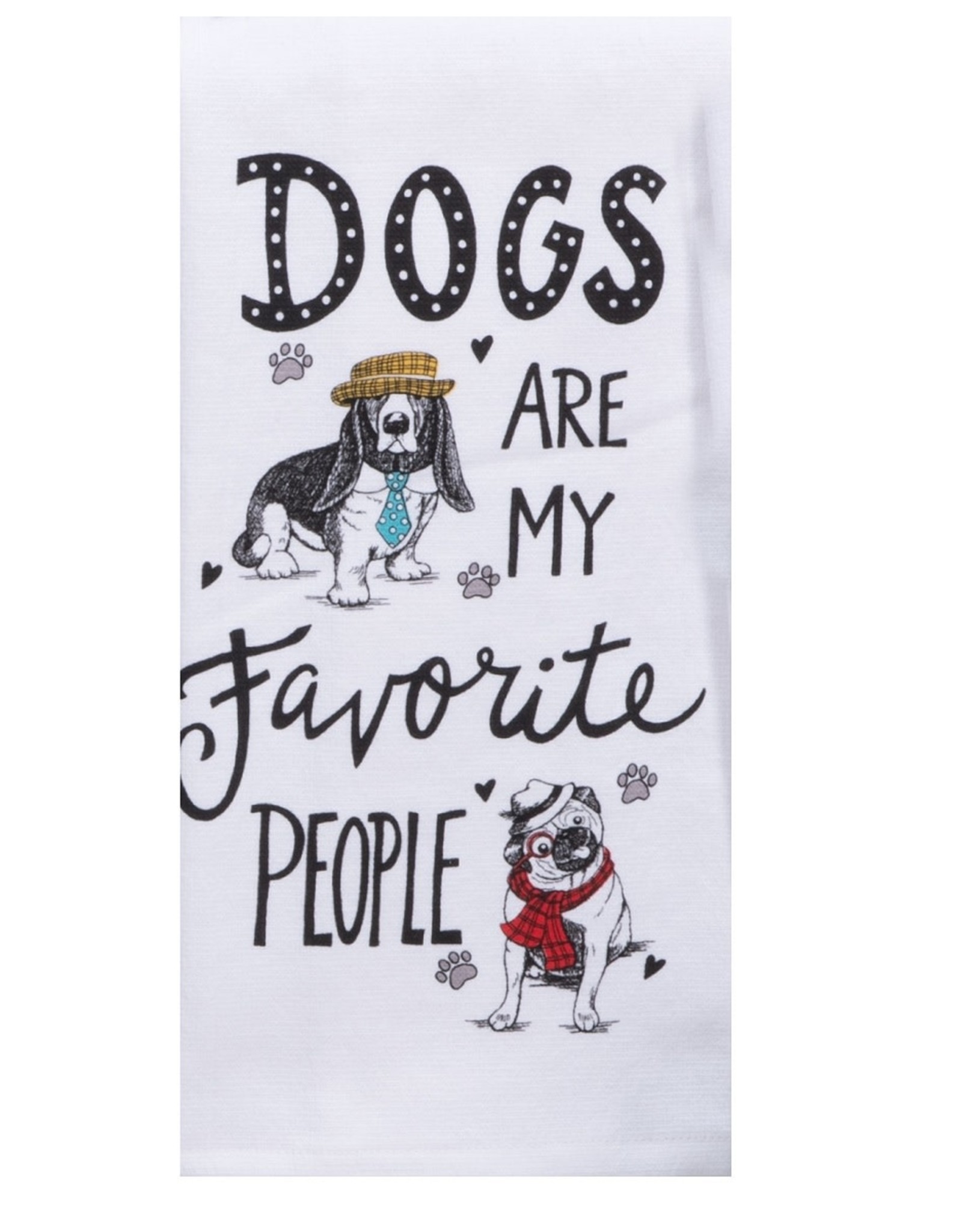 Kay Dee Design FAVORITE PEOPLE DOG TERRY TOWEL - dual purpose