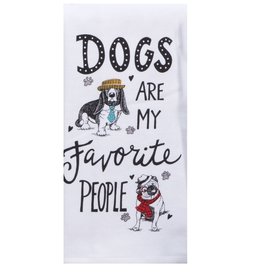 Kay Dee Design FAVORITE PEOPLE DOG TERRY TOWEL - dual purpose