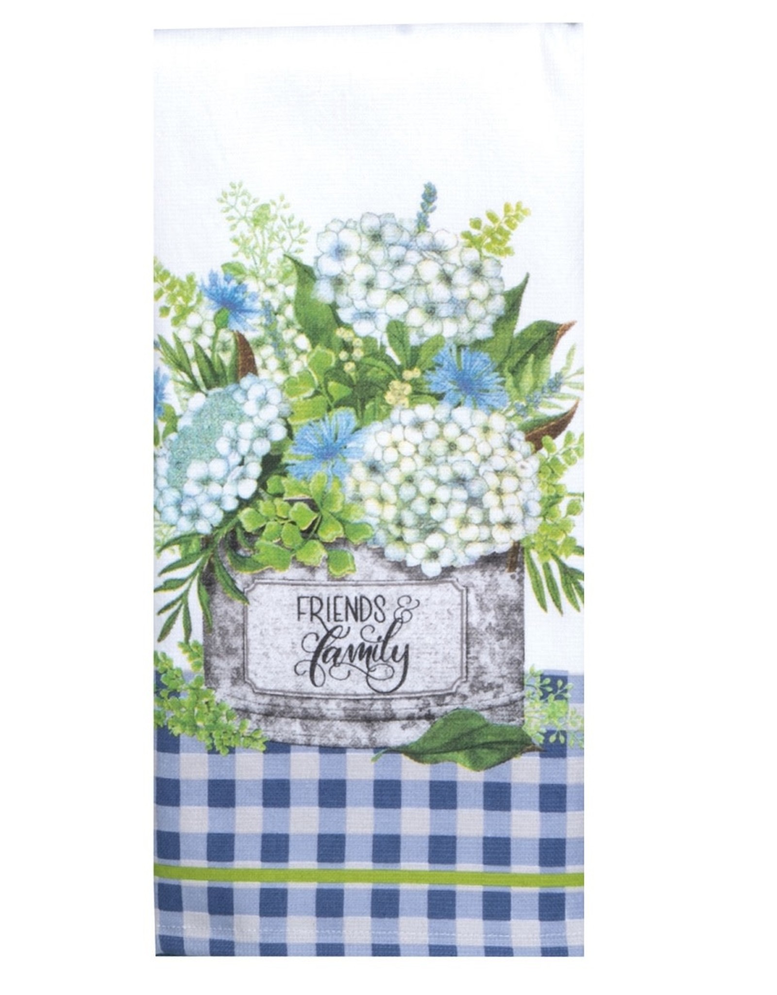 Kay Dee Design LOVE GROWS HERE BOUQUET TERRY TOWEL - dual purpose