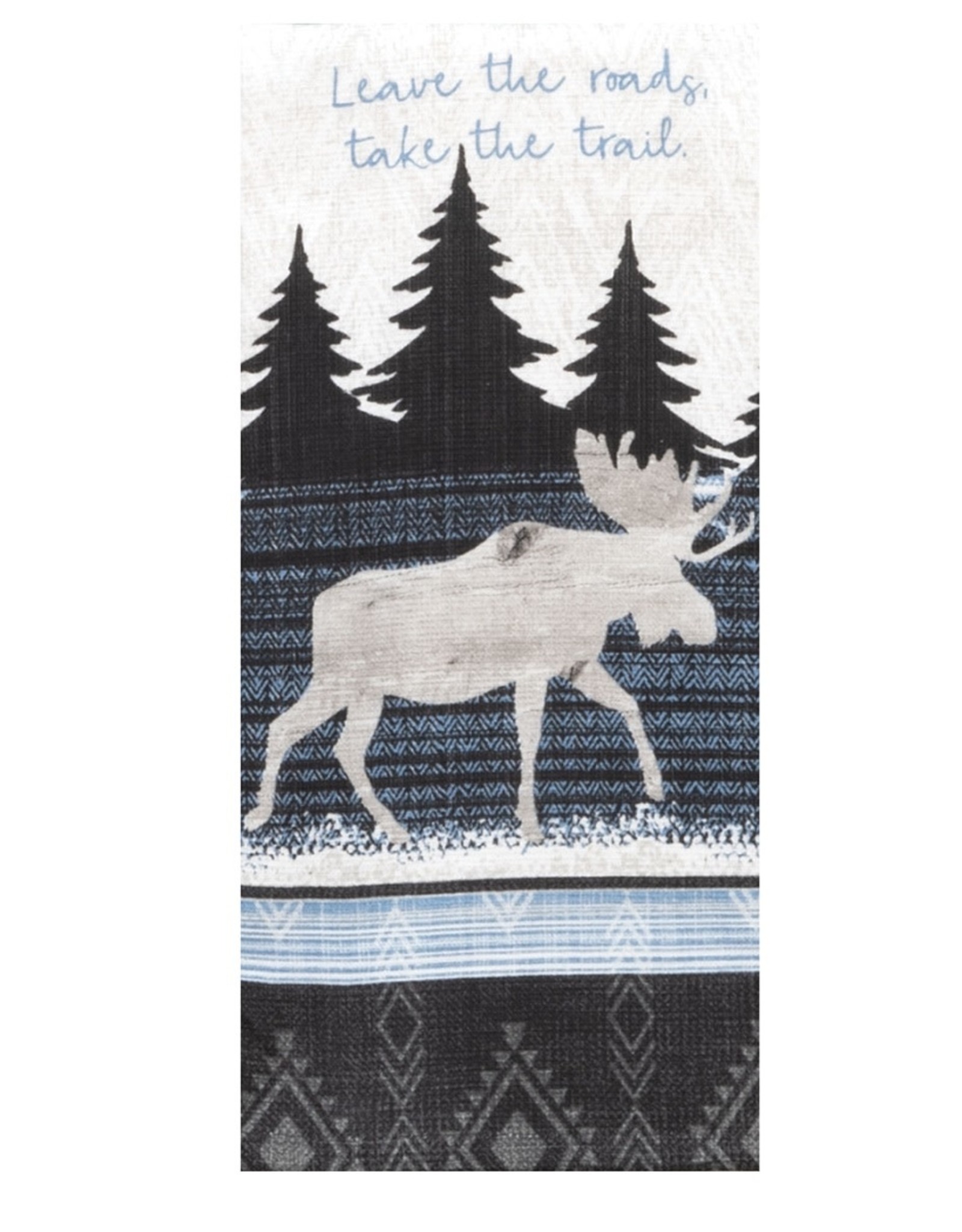 Kay Dee Design MOOSE TRAIL TERRY TOWEL - dual purpose