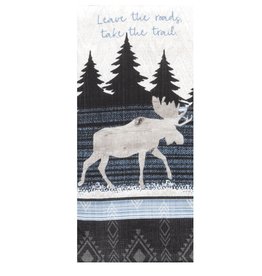 Kay Dee Design MOOSE TRAIL TERRY TOWEL - dual purpose