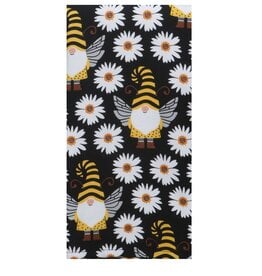 Kay Dee Design GNOMES & DAISIES TERRY TOWEL - dual purpose