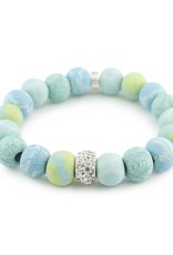 Jilzarah CRYSTAL BRACELET - clay bead