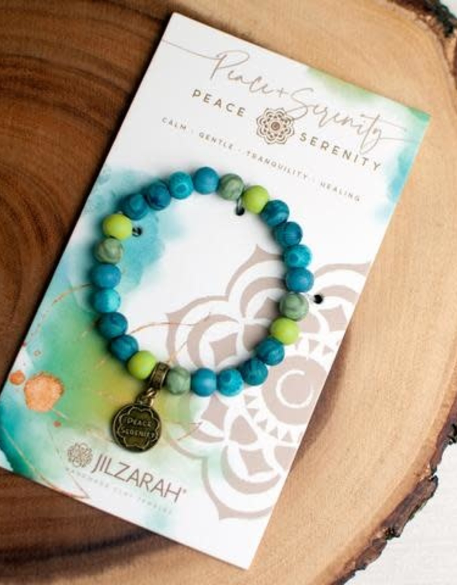 Jilzarah INTENTION BRACELET - clay