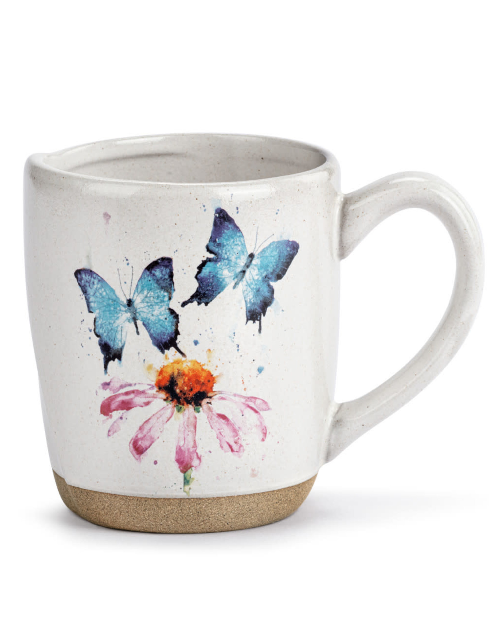 Demdaco BUTTERFLIES & CONEFLOWER MUG - Dean Crouser