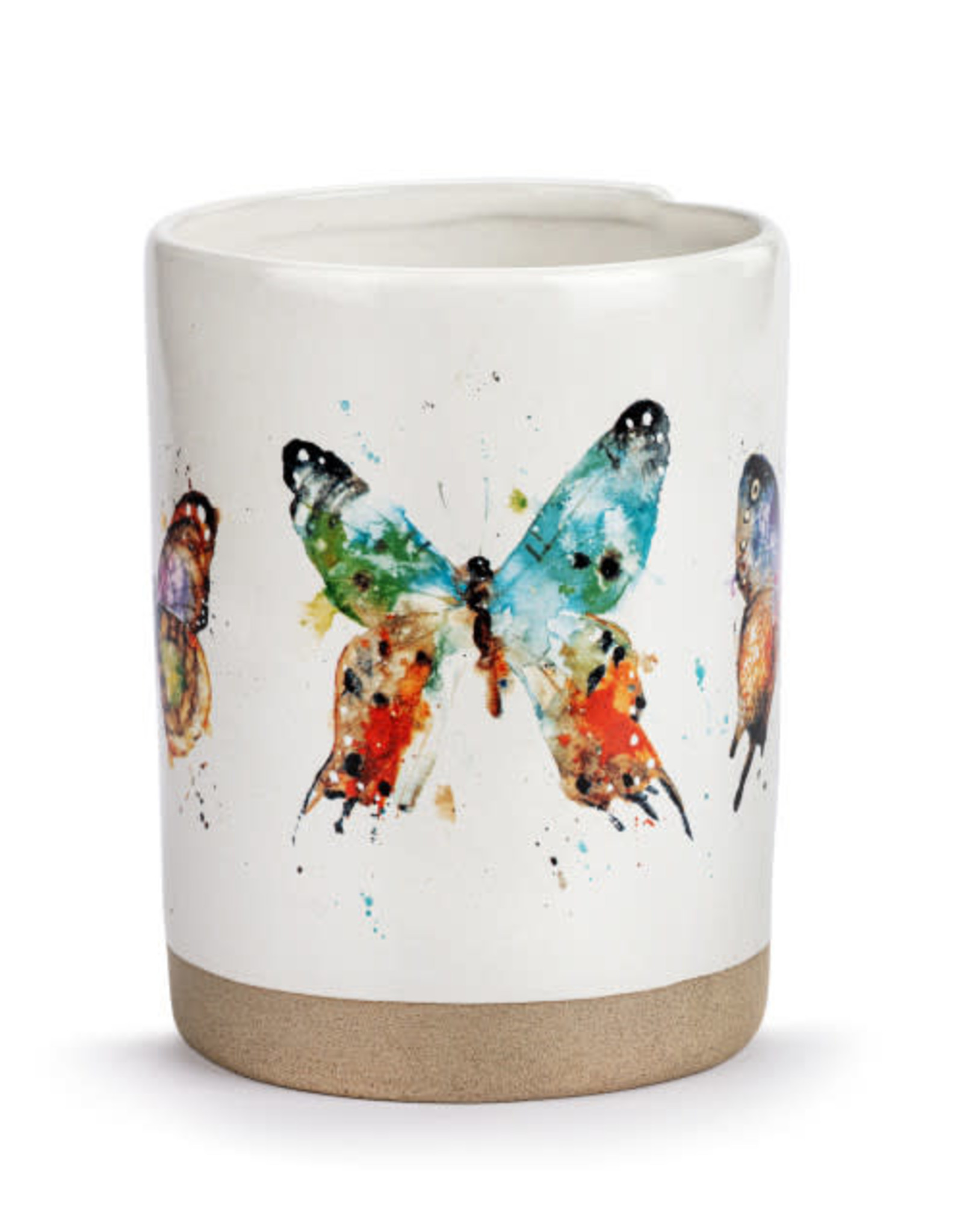 Demdaco BUTTERFLY & FRIENDS VASE - Dean Crouser