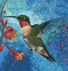 Paper Products Designs SPIRITUAL VISITOR BEVERAGE NAPKIN - hummingbird
