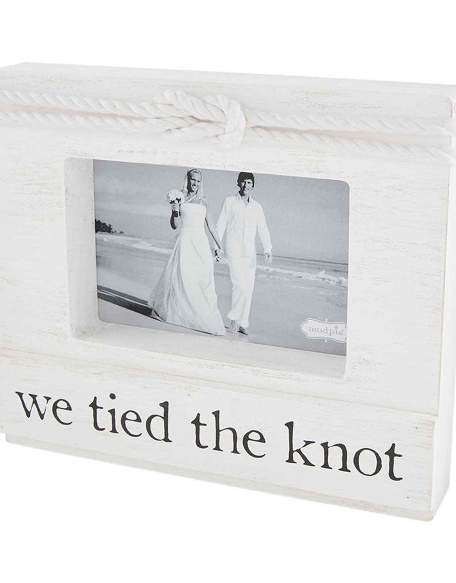 Mud Pie WE TIED THE KNOT FRAME