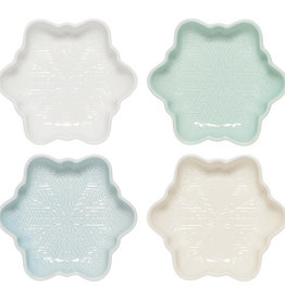 Now Designs SNOWFLAKE DISH - assorted colors